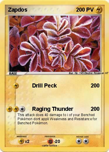 Pokemon Zapdos