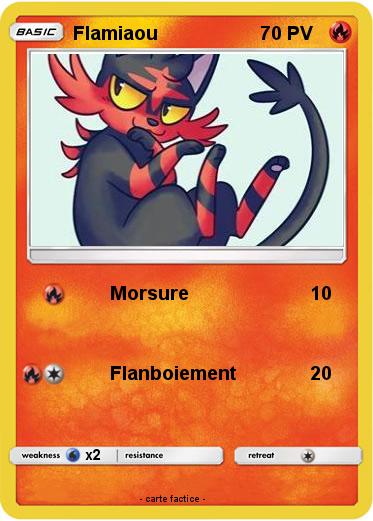Pokemon Flamiaou