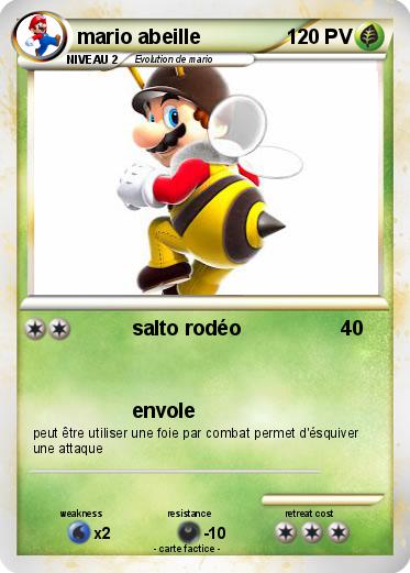 Pokemon mario abeille