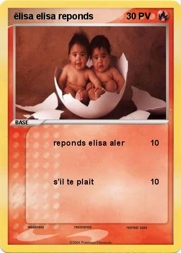 Pokemon êlisa elisa reponds