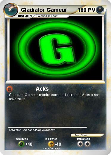 Pokemon Gladiator Gameur