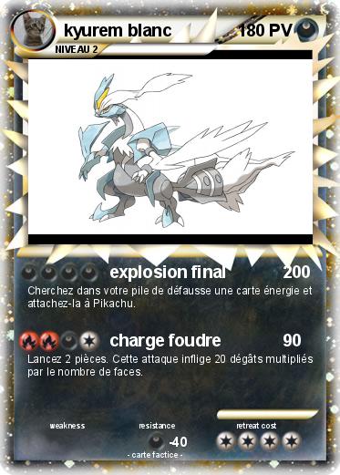 Pokemon kyurem blanc