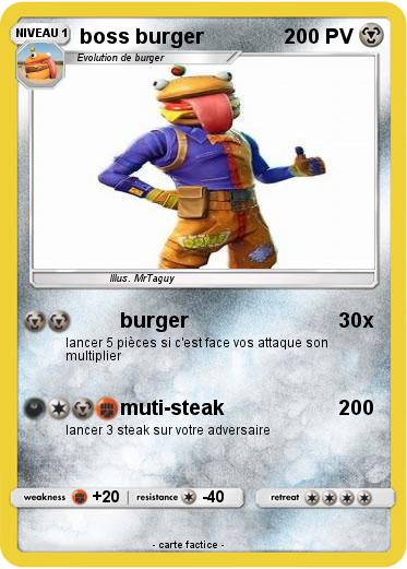 Pokemon boss burger