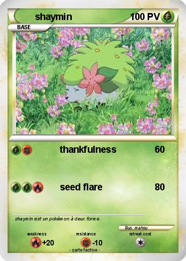 Pokemon shaymin