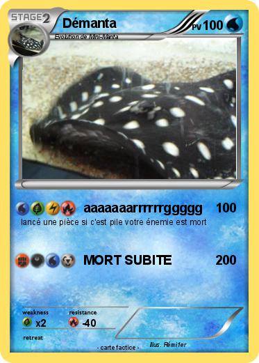 Pokemon Démanta