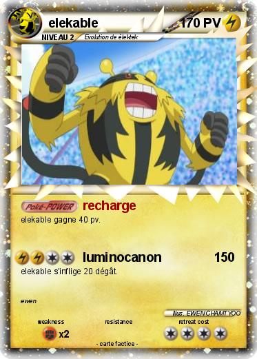 Pokemon elekable