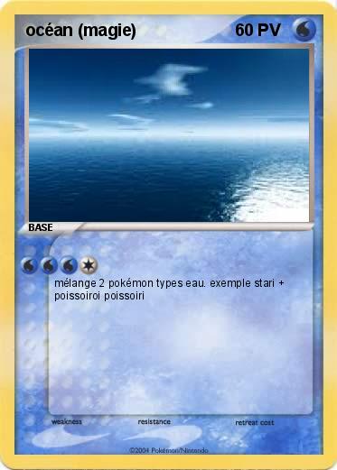 Pokemon océan (magie)