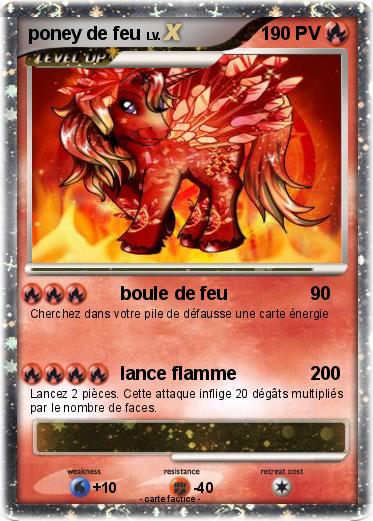 Pokemon poney de feu