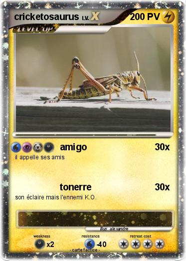 Pokemon cricketosaurus