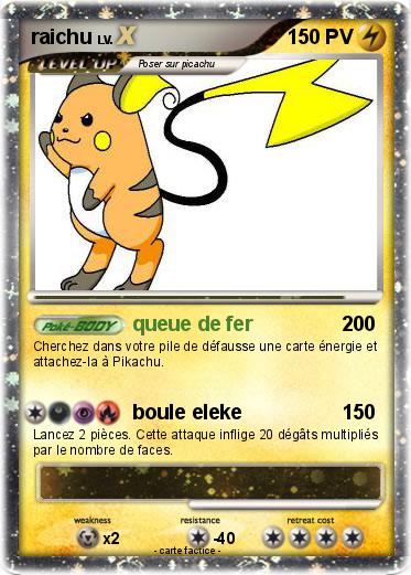 Pokemon raichu