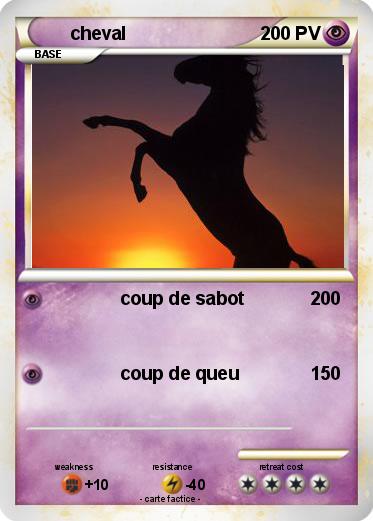 Pokemon cheval