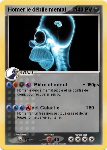 Pokemon Homer le débile mental