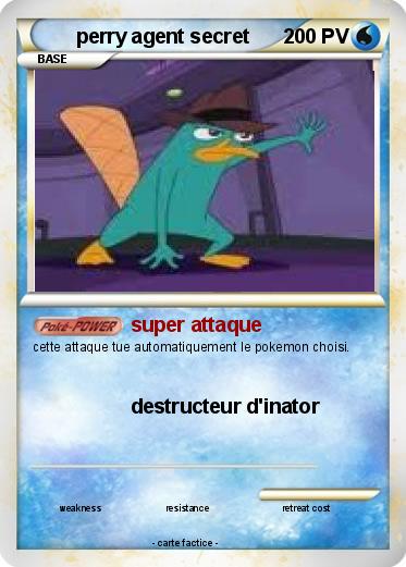 Pokemon perry agent secret