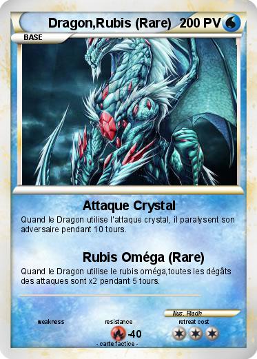 Pokemon Dragon,Rubis (Rare)