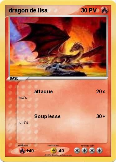 Pokemon dragon de lisa 