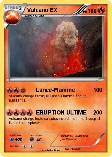 Pokemon Vulcano EX