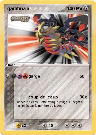 Pokemon garatina x