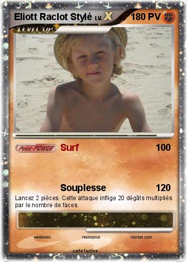 Pokemon Eliott Raclot Stylé