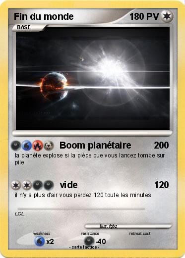 Pokemon Fin du monde