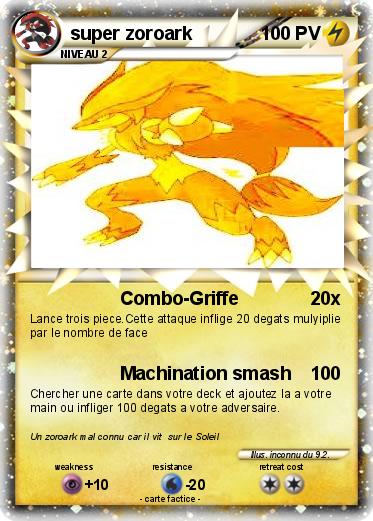 Pokemon super zoroark