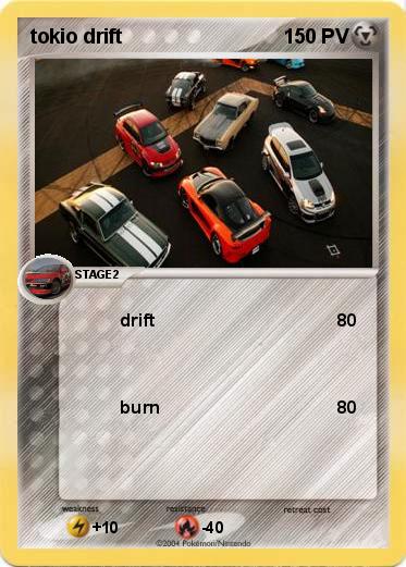 Pokemon tokio drift