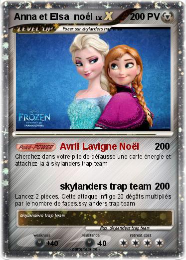 Pokemon Anna et Elsa  noél