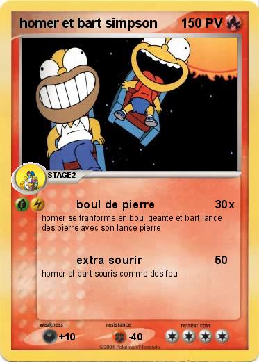 Pokemon homer et bart simpson
