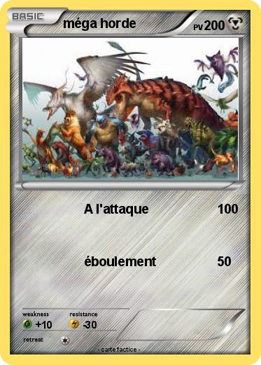 Pokemon méga horde