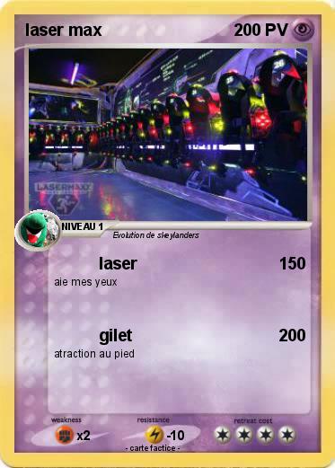 Pokemon laser max