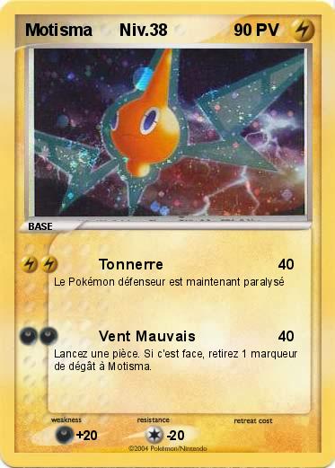 Pokemon Motisma      Niv.38