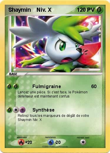 Pokemon Shaymin    Niv. X