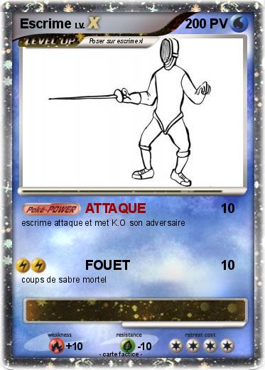 Pokemon Escrime