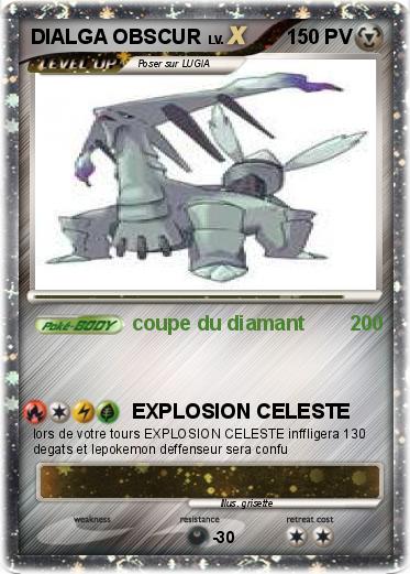 Pokemon DIALGA OBSCUR