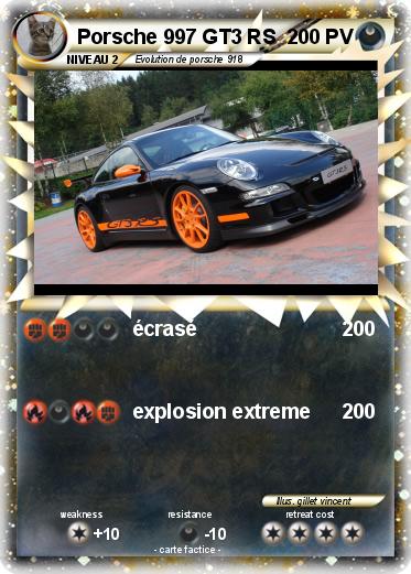 Pokemon Porsche 997 GT3 RS