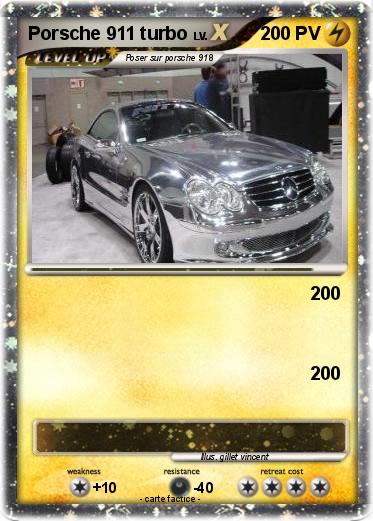 Pokemon Porsche 911 turbo