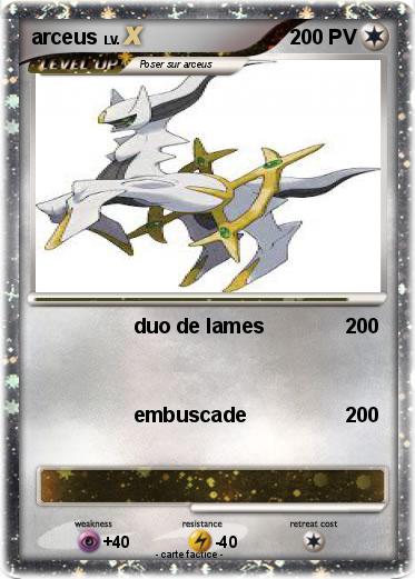 Pokemon arceus