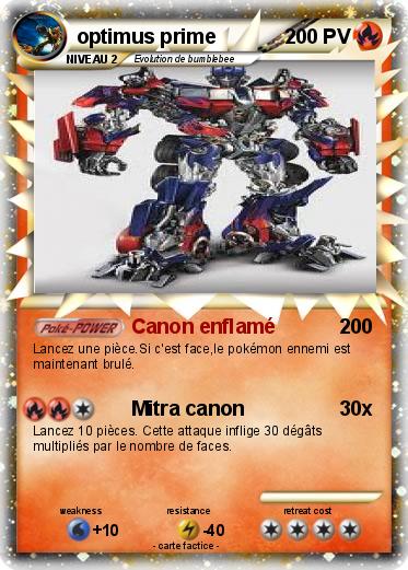 Pokemon optimus prime