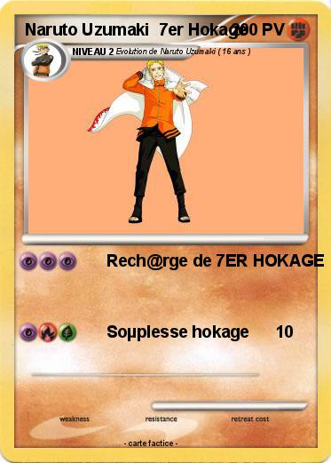 Pokemon Naruto Uzumaki  7er Hokage