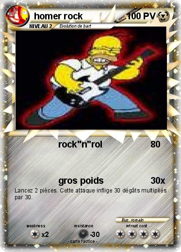 Pokemon homer rock