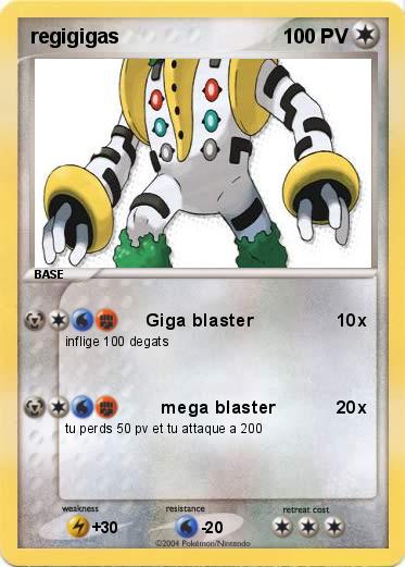 Pokemon regigigas