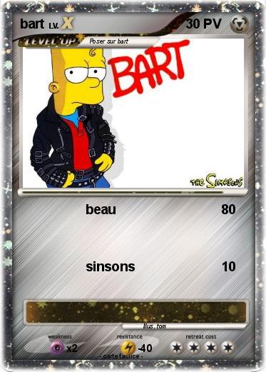 Pokemon bart