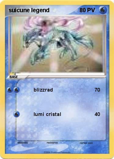 Pokemon suicune legend
