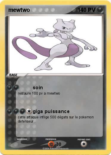 Pokemon mewtwo