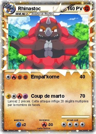 Pokemon Rhinastoc