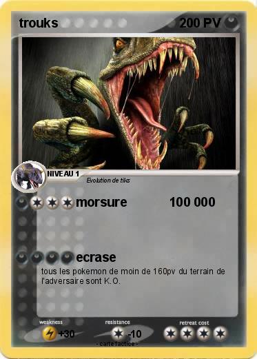 Pokemon trouks