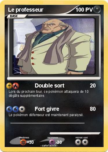 Pokemon Le professeur