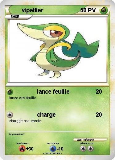 Pokemon vipetlier