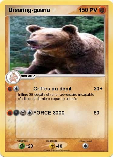 Pokemon Ursaring-guana