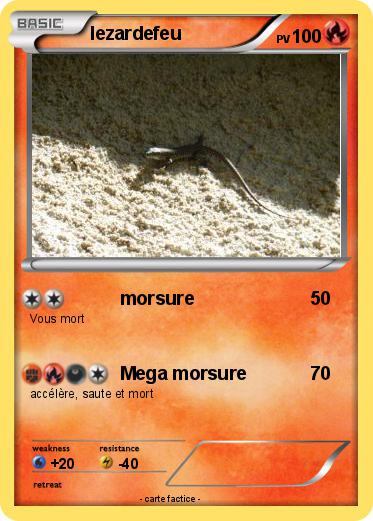 Pokemon lezardefeu