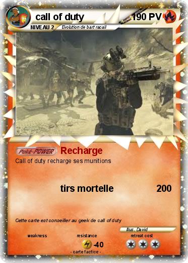 Pokemon call of duty